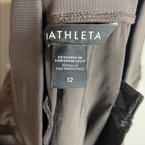 Athleta | Women’s Brown Nolita Slim Tapered Crop Pants Size 12 - Picture 7 of 8